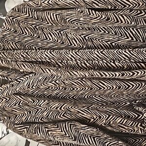 VERA BRADLEY cheetah zebra plush robe